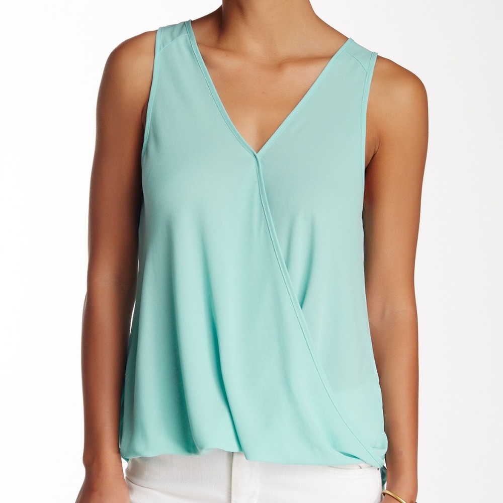 Lush Aqua Green EnvelopeTop